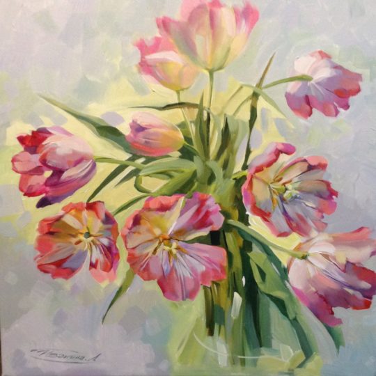 Pink Tulips-2